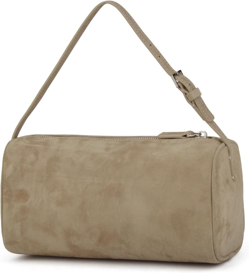 DONNAIN Premium Suede Leather Crossbody Purses for Women, Small Shoulder Bag with Adjustable Strap and Crossbody Hobo Bag - Image 1